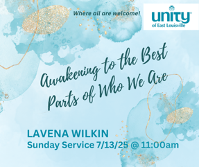 July 13 Service graphic
