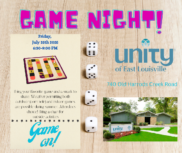 July Game Night graphic
