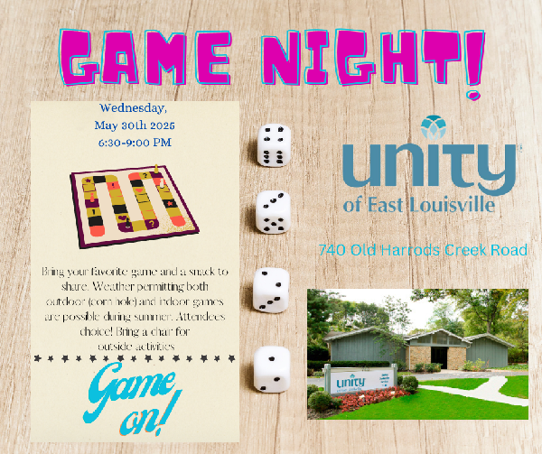 May Game Night graphic