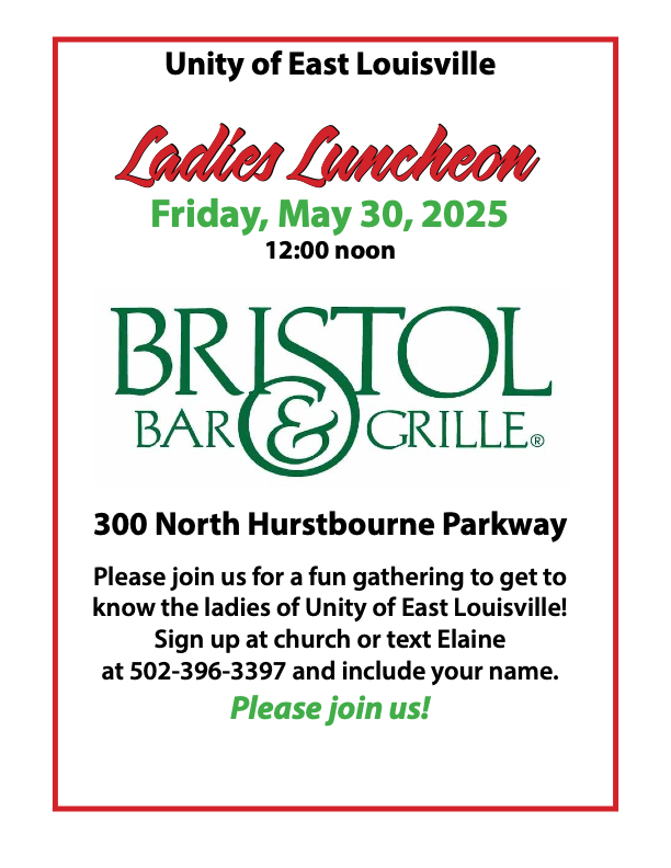 Ladies Lunch May graphic
